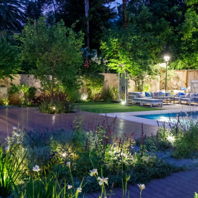 גינה יפהפייה שתהווה מפלט של שלווה וטבע